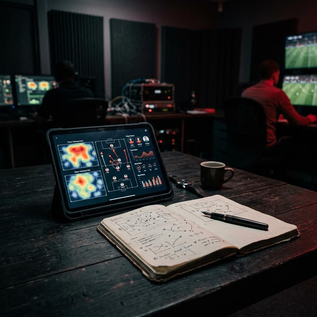 Football tactical analysis and scouting setup